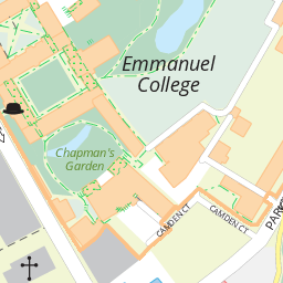 Emmanuel College Cambridge Map Emmanuel College: Map Of The University Of Cambridge