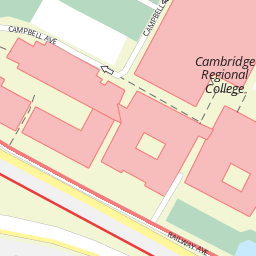 Cambridge Regional College Map Cambridge Regional College: Map Of The University Of Cambridge