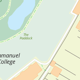 Emmanuel College Cambridge Map Emmanuel College Chapel: Map Of The University Of Cambridge